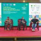 FOKUS: Direktur Utama, Hairil Fajar saat memberikan wawasan  di Acara Talk Show Kewirausahaan di Pendopo Keraton Sumenep (Doc. Jago Berita)