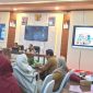 RAPAT: Pj. Sekda Sumenep Syahwan Effendy bersama Kepala Bappeda Arif Firmanto saat memimpin jalannya FKP RKPD 2027 di Aula Potre Koning Bappeda Sumenep (Doc. Jago Berita)