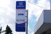 CERAH: Plang ATM Bank BRI Unit Pragaan, Kabupaten Sumenep (Doc. Seputar Jatim)