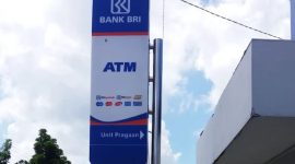 CERAH: Plang ATM Bank BRI Unit Pragaan, Kabupaten Sumenep (Doc. Seputar Jatim)
