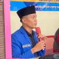 TEGAS: Ketua PMII Cabang Sumenep, Khoirus Soleh, buka suara terkait proyek gelap di Desa Meddelan (Doc. Seputar Jatim)