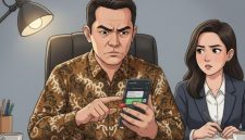 ILUSTRASI: Kepala SPPG Pakamban Laok 2 menghapus pesan WhatsApp klarifikasi (Doc. Seputar Jatim)