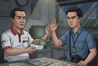 ILUSTRASI: Ingin meredam pemberitaan MBG bermasalah, Pengelola SPPG Pakamban Laok 2 mencoba memberikan uang kepada wartawan, namun ditolak (Doc. Seputar Jatim)