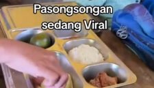 MAKANAN: MBG busuk nyaris dikonsumsi siswa di Pasongsongan (SC TikTok)