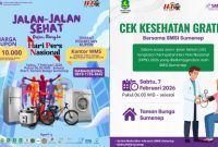 FLAYER: SMSI Sumenep akan menggelar JJS dan cek lesehatan gratis (Doc. Seputar Jatim)