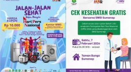 FLAYER: SMSI Sumenep akan menggelar JJS dan cek lesehatan gratis (Doc. Seputar Jatim)