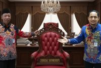 DUEL: Dua kandidat Sekda Sumenep, yakni Kepala DKPP, Chainur Rasyid (kiri) dan Kepala DPMD, Agus Dwi Saputra (kanan) (Doc. Seputar Jatim)