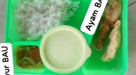 MAKANAN: MBG yang diberikan SPPG Saronggi diduga busuk (Foto Istimewa)