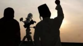 ILUSTRASI: Pemantauan hilal (rukyatul hilal) oleh pemerintah di banyak lokasi sebagai proses ilmiah menentukan awal Ramadan 1447 H (Foto Istimewa)