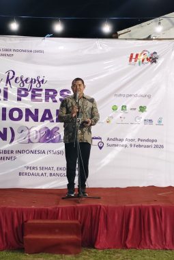 Peringati HPN 2026, SMSI Sumenep Hadirkan Kominfo Jatim Dorong Ekosistem Informasi Sehat