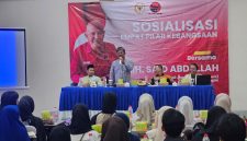 FORUM: Sosialisasi Empat Pilar Kebangsaan yang digelar Ketua DPD PDI Perjuangan Jawa Timur, Said Abdullah, di Ballroom Hotel De Baghraf (Doc. Seputar Jatim)