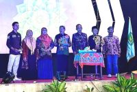 MEGAH: UPI Sumenep saat menggelar malam resepsi Dies Natalis ke-41 (Doc. Seputar Jatim)