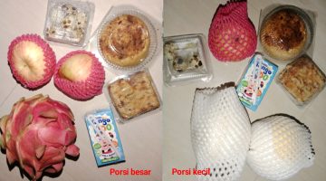 MAKANAN: MBG selama 3 hari yang dibagikan SPPG Pakamban Laok 2 (Doc. Seputar Jatim)