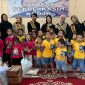 BERBAGI: Duta Wicara Jatim saat foro bersama dengan puluhan Anak Yatim di Malang (Doc. Seputar Jatim)