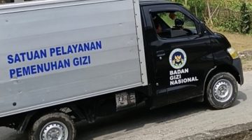 BERJALAN: Mobil SPPG Pakamban Laok 2 usai mendistribusikan MBG ke sekolah waktu lalu (Doc. Seputar Jatim)