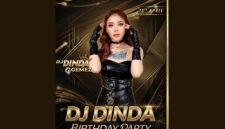 POSTER: Mr. Ball kembali menggelar acara 'DJ Dinda Birthday Party' (Foto Istimewa)