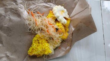 MAKANAN: SPPG Lenteng Timur 3 distribusikan MBG berbau ke siswa (Doc. Seputar Jatim)