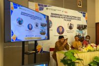 FOKUS: Kepala Dispusip Kabupaten Sumenep, Rudi Yuyianto, saat memberikan sambutan dalam kegiatan bimtek (SandiGT - Seputar Jatim)