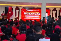 BERKUMPUL: Suasana kegiatan Musancab PDIP Sumenep (Doc. Seputar Jatim)