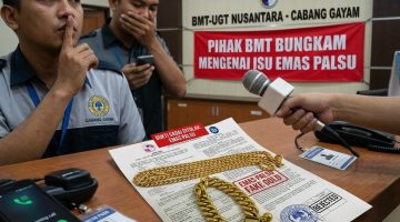 ILUSTRASI: BMT-UGT Gayam memilih bungkam saat dikonfirmasi media soal kisruh gadai emas Rp200 juta lebih (Doc. Seputar Jatim)