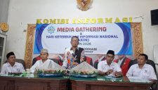 BERDISKUSI: KI Sumenep saat menggelar Media Gathering di momentum HAKIN 2026 (Doc. Seputar Jatim)