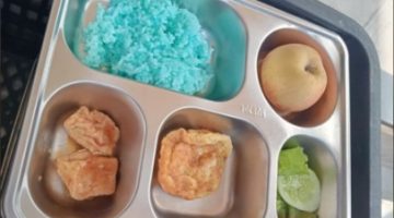 MAKANAN: Menu MBG yang diprotes wali murid di Dungkek (Doc. Seputar Jatim