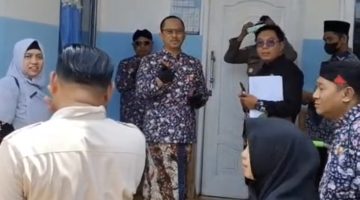 MENGECEK: Satgas MBG Kabupaten Sumenep saat melakukan sidak ke SPPG (Doc. Seputar Jatim)