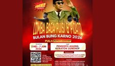 Flayer lomba baca puisi dan pidato Bung Karno 2026 (Doc. Seputar Jatim)