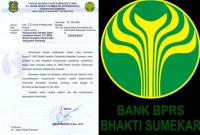 INFOTRMASI: Surat pemberitahuan Seleksi Komisaris Utama PT BPRS Bhakti Sumekar (Foto Istimewa)