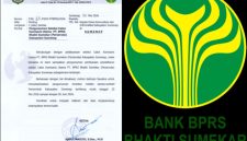 INFOTRMASI: Surat pemberitahuan Seleksi Komisaris Utama PT BPRS Bhakti Sumekar (Foto Istimewa)