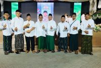 KOMPAK: LKNU Pamekasan melakukan foto bersama usai dilantik (Doc. Seputar Jatim)