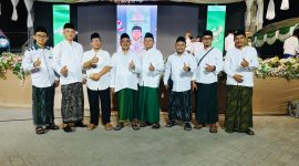 KOMPAK: LKNU Pamekasan melakukan foto bersama usai dilantik (Doc. Seputar Jatim)