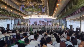DILANTIK: Sesi foto bersama Pengurus PCNU Sumenep masa bakti 2026–2031 usai pelantikan di Pondok Pesantren Al-Karimiyyah Beraji, Kecamatan Gapura, Kabupaten Sumenep (Doc. Seputar Jatim)