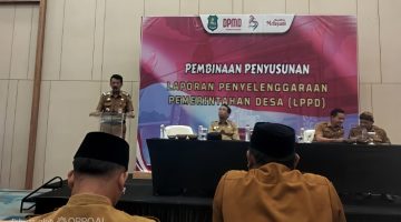 FOKUS: Suasana kegiatan pembinaan LPPD yang digelar DPMD Sumenep (Doc. Seputar Jatim)