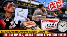ILUSTRASI: Lambannya penanganan kasus dugaan penganiayaan terhadap Hamdi (34), warga Desa Meddelan, Kecamatan Lenteng, yang hingga kini belum menemui kepastian hukum meski laporan telah berjalan selama tiga bulan (Doc. Seputar Jatim)