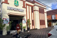 Pintu masuk Kantor Inspektorat Sumenep (Foto Istimewa)