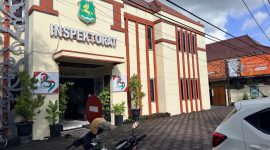 Pintu masuk Kantor Inspektorat Sumenep (Foto Istimewa)
