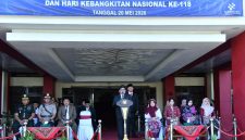 TEGAS: Wabup Sumenep, Imam Hasyim, saat memberikan sambutan di acara Harkitnas 2026 (Doc. Seputar Jatim)