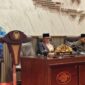 SAMBUTAN: Wabup Sumenep, Imam Hasyim, saat membuka rapat paripurna dengan agenda penyampaian Nota Penjelasan Bupati terhadap Raperda tentang Pertanggungjawaban Pelaksanaan APBD Tahun Anggaran 2025 (Doc. Seputar Jatim)