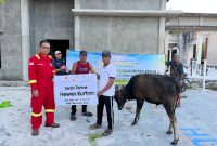 BERBAGI: SKK Migas dan KKKS Jabanusa tebar kepedulian Idul Adha 1447 H dengan menyalurkan hewan kurban (Doc. Seputar Jatim)