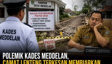 ILUSTRASI: Polemik di Desa Meddelan, Kecamatan Lenteng, terkait dugaan proyek desa yang dinilai bermasalah serta lemahnya pengawasan dan respons pemerintah kecamatan (Doc. Seputar Jatim)