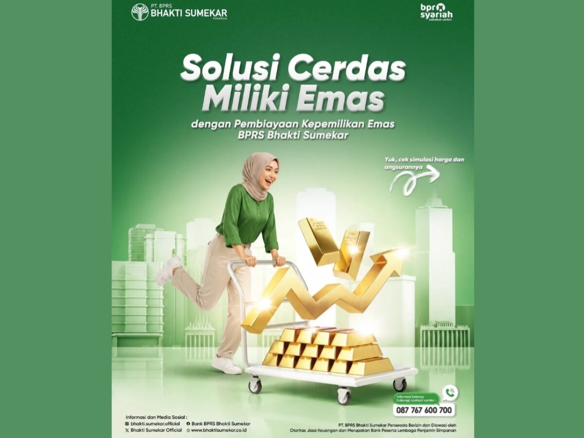 FLAYER: BPRS Bhakti Sumekar Buka Akses Investasi Emas Syariah (Instagram: BPRS Bhakti Sumekar)