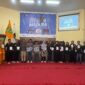 BERSEMANGAT: Foto bersama usai menggelar Pekan Seni Madura (PSM) X di UPI Sumenep (Doc. Seputar Jatim)