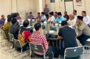 MUSYAWARAH: Lakpesdam LPBH PCNU Sumenep, saat melakukan audiensi bersama jajaran Pemkab Sumenep di Kantor Bupati, membahas tempat usaha yang dijadikan THM (Doc. Seputar Jatim)