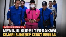 BERJALAN: Kades Pragaan Daya, IM, siap memasuki meja hijau dalam kasus korupsi DD (Doc. Seputar Jatim)