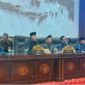 SERIUS: Suasana rapat pembahasan KUA-PPAS APBD Kabupaten Sumenep Tahun Anggaran 2027, di DPRD Sumenep yang akhirnya ditunda setelah Ketua TAPD tidak menghadiri agenda (Humas DPRD Sumenep)