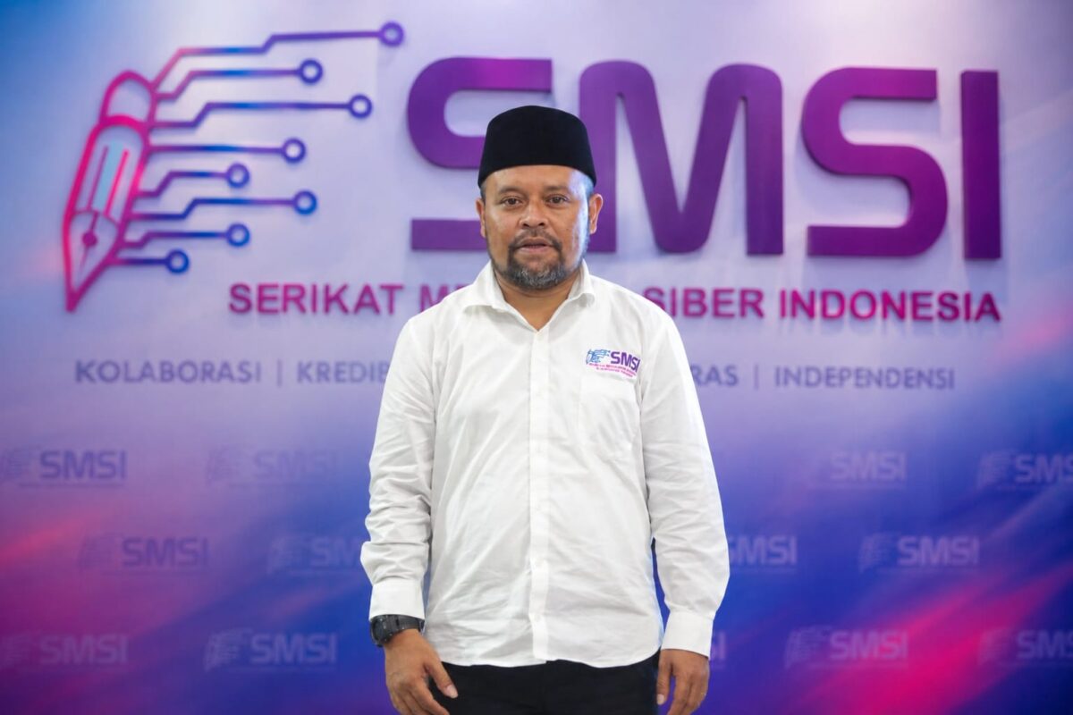 GAGAH: Ketua SMSI Kabupaten Sumenep, Wahyudi (Doc. Seputar Jatim)