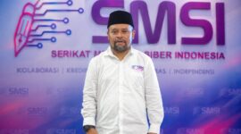 GAGAH: Ketua SMSI Kabupaten Sumenep, Wahyudi (Doc. Seputar Jatim)