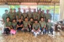 SEMANGAT: Pengurus dan anggota Komunitas Jurnalis Sumenep (KJS) berfoto bersama usai pelaksanaan Musyawarah Besar (Mubes) 2026 di Tanean Cafe, Kabupaten Sumenep (Doc. Seputar Jatim)