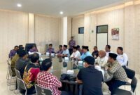 SERIUS: Lakpesdam NU dan LPBH NU saat melakukan audiensi di Kantor Pemkab Sumenep (Doc. Seputar Jatim)